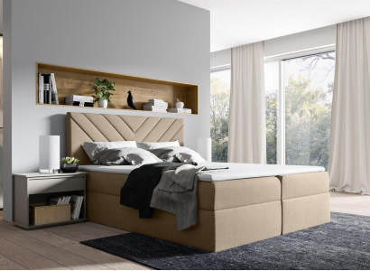 Bett Bettkasten Boxspringbett Doppel Hotel Modern Bettkasten Betten Schlafzimmer